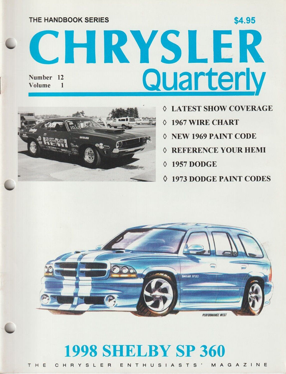 Chrysler Quarterly Spring 1998