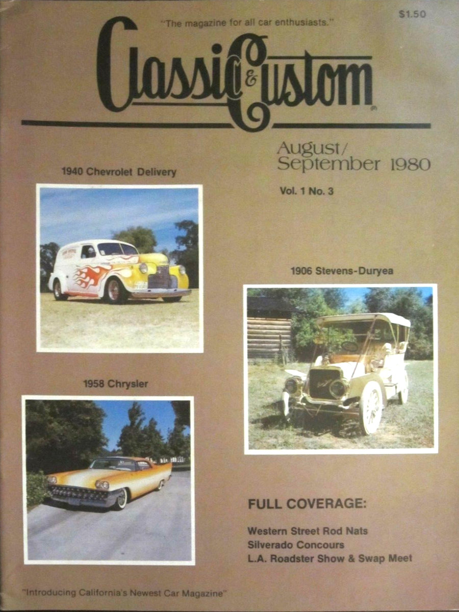 Classic & Custom Aug August September Sept 1980
