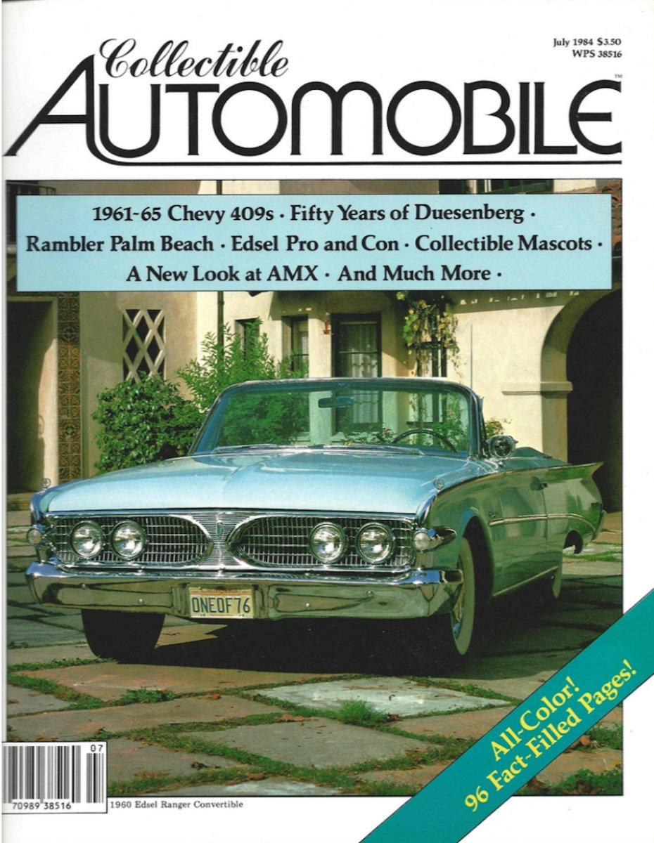 Collectible Automobile July 1984