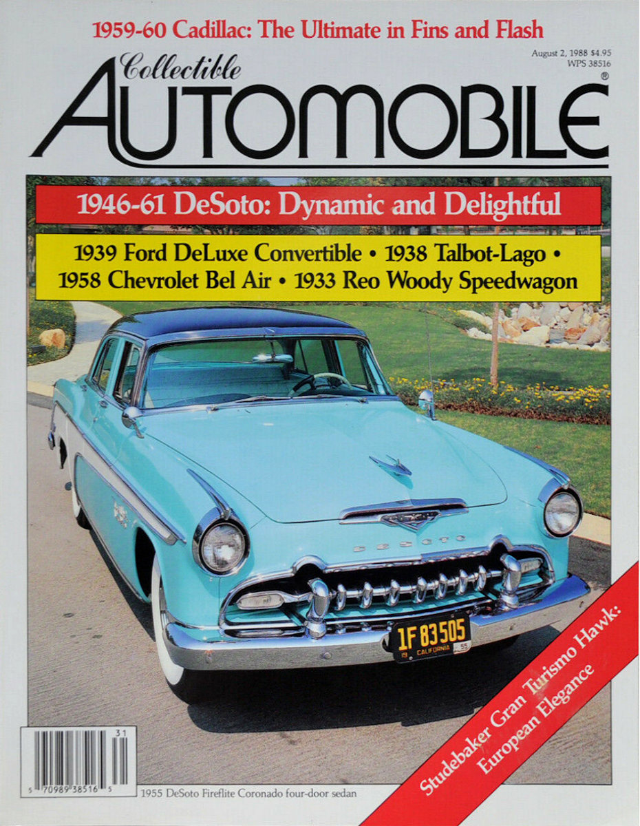 Collectible Automobile Aug August 1988