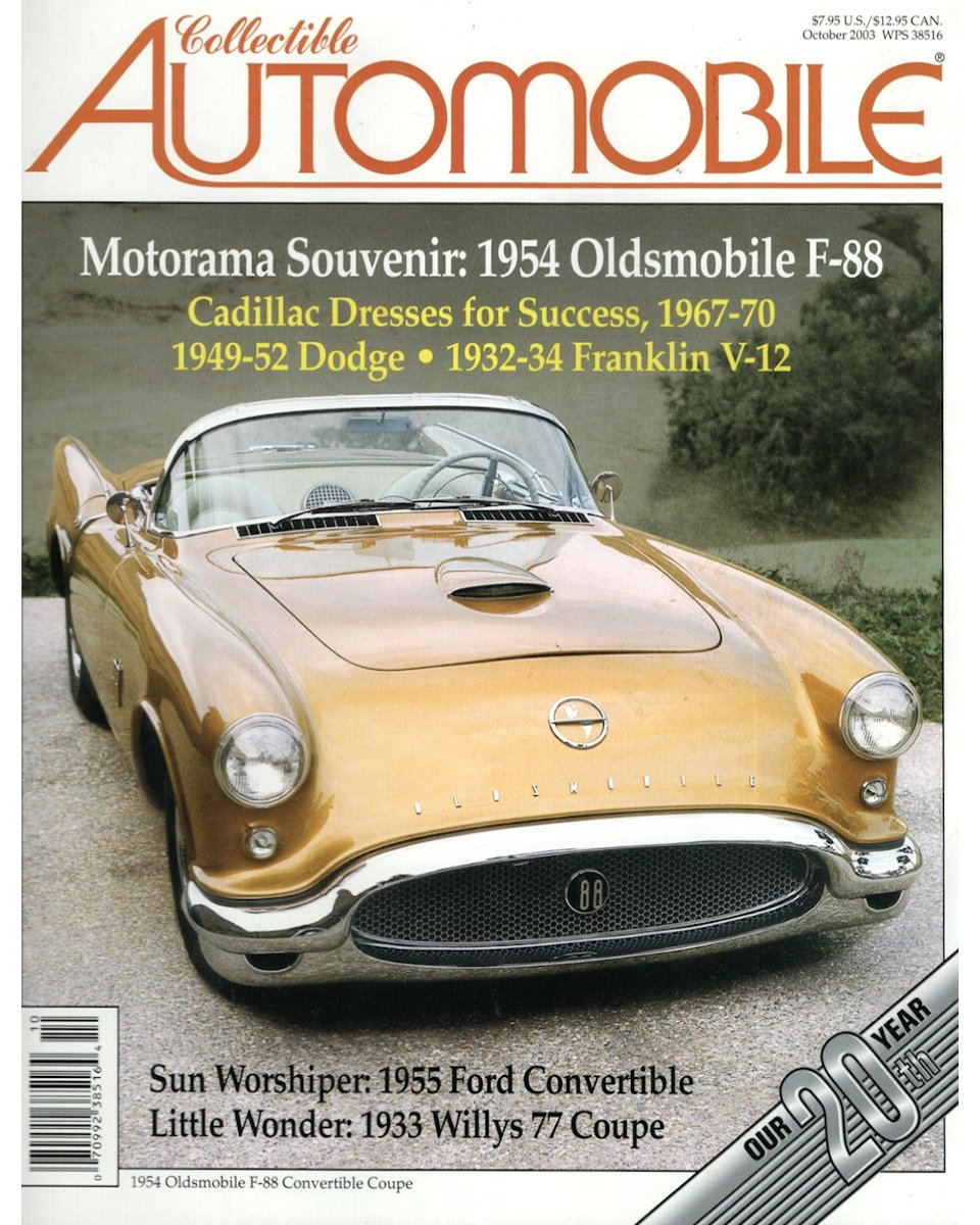 Collectible Automobile Oct October 2003