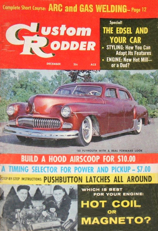 Custom Rodder Dec December 1957 