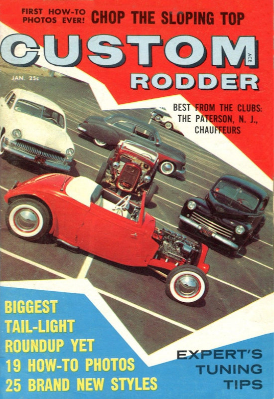 Custom Rodder Jan January 1959 