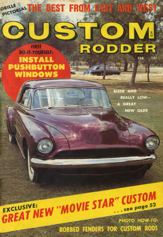 Custom Rodder Feb February 1959 