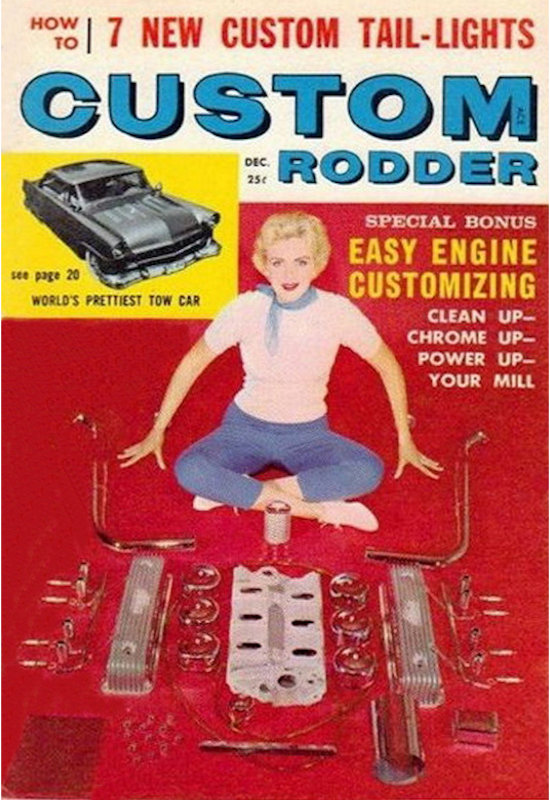 Custom Rodder Dec December 1959 