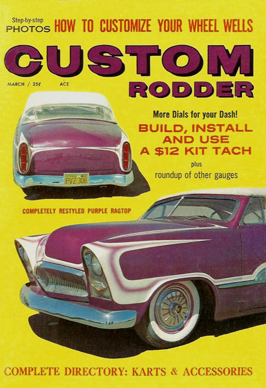 Custom Rodder Mar March 1960 
