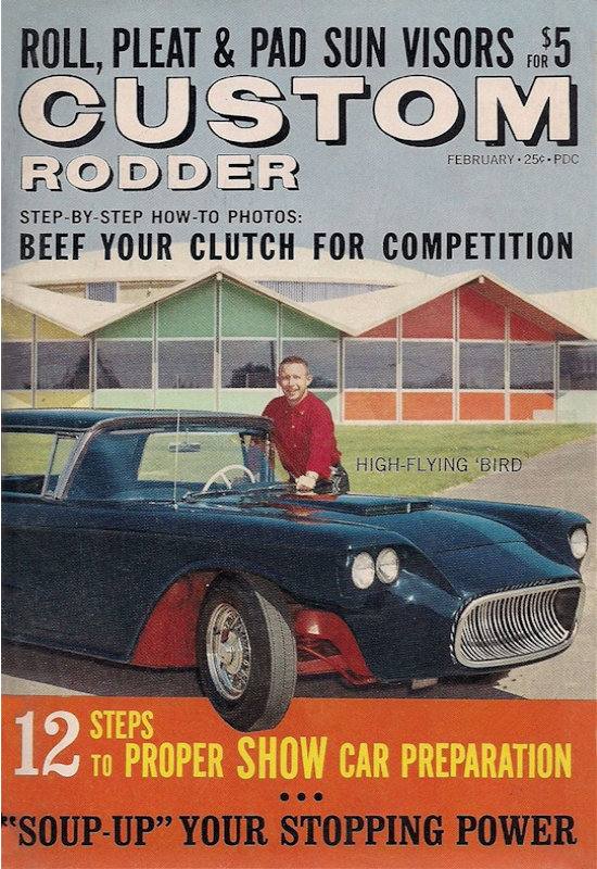 Custom Rodder Feb February 1962 