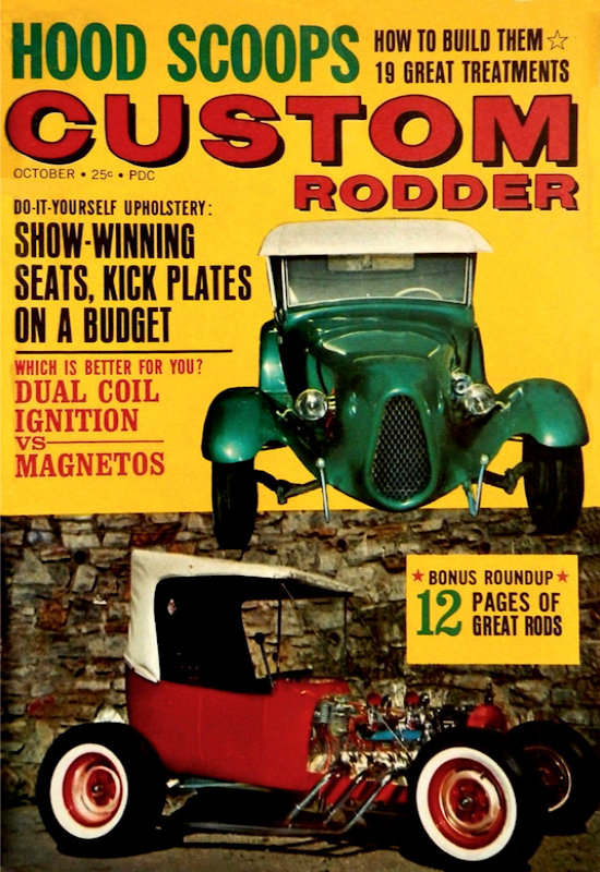 Custom Rodder Oct October 1962 