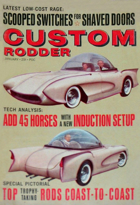 Custom Rodder Jan January 1963 