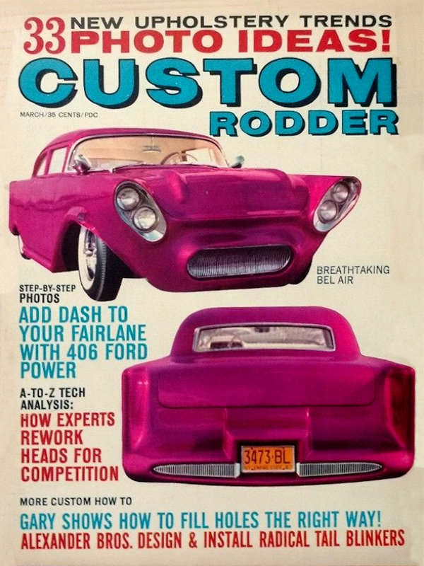 Custom Rodder Mar March 1963 