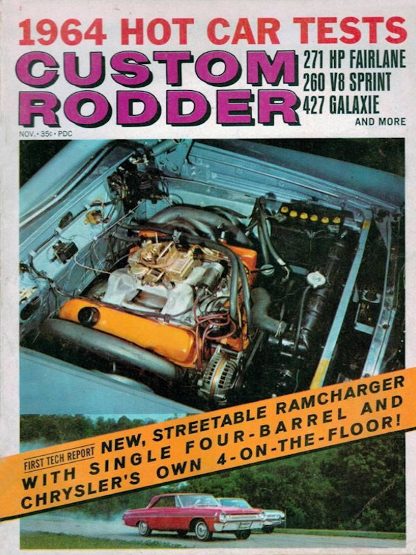 Custom Rodder Nov November 1963 