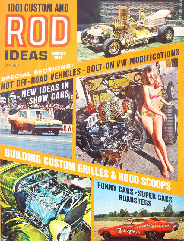 Custom and Rod Ideas Winter 1968