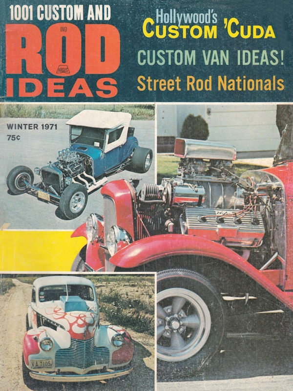 Custom and Rod Ideas Winter 1971
