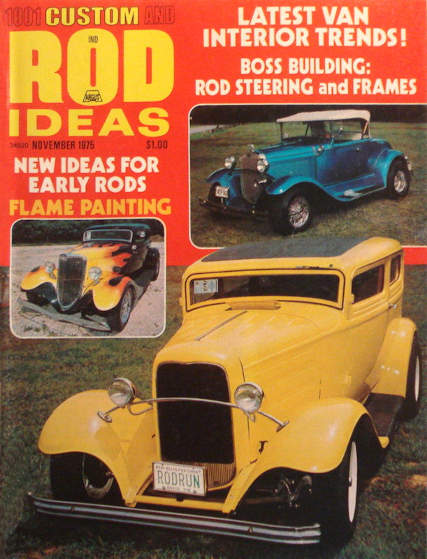 Custom and Rod Ideas Nov November 1975