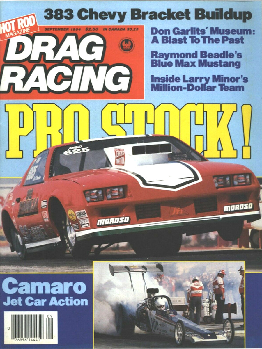 Petersen Drag Racing Sept September 1984