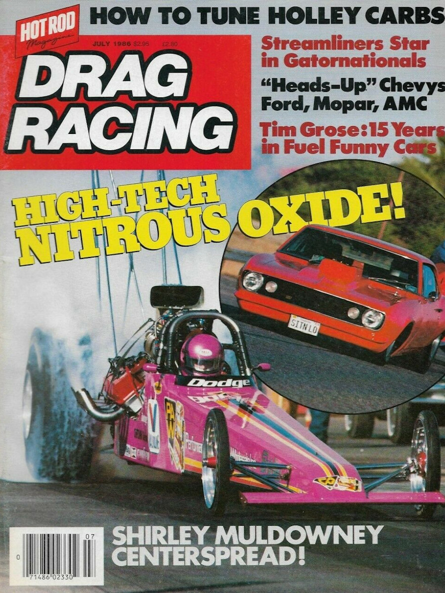 Petersen Drag Racing Jul July 1986
