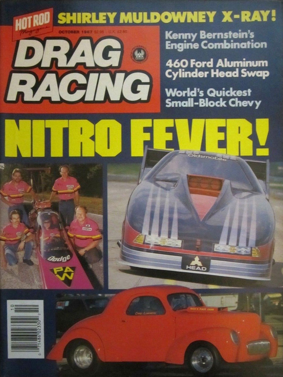 Petersen Drag Racing Oct October 1987
