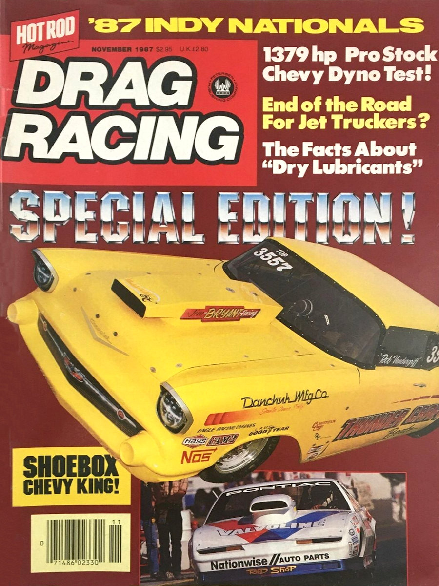 Petersen Drag Racing Nov November 1987