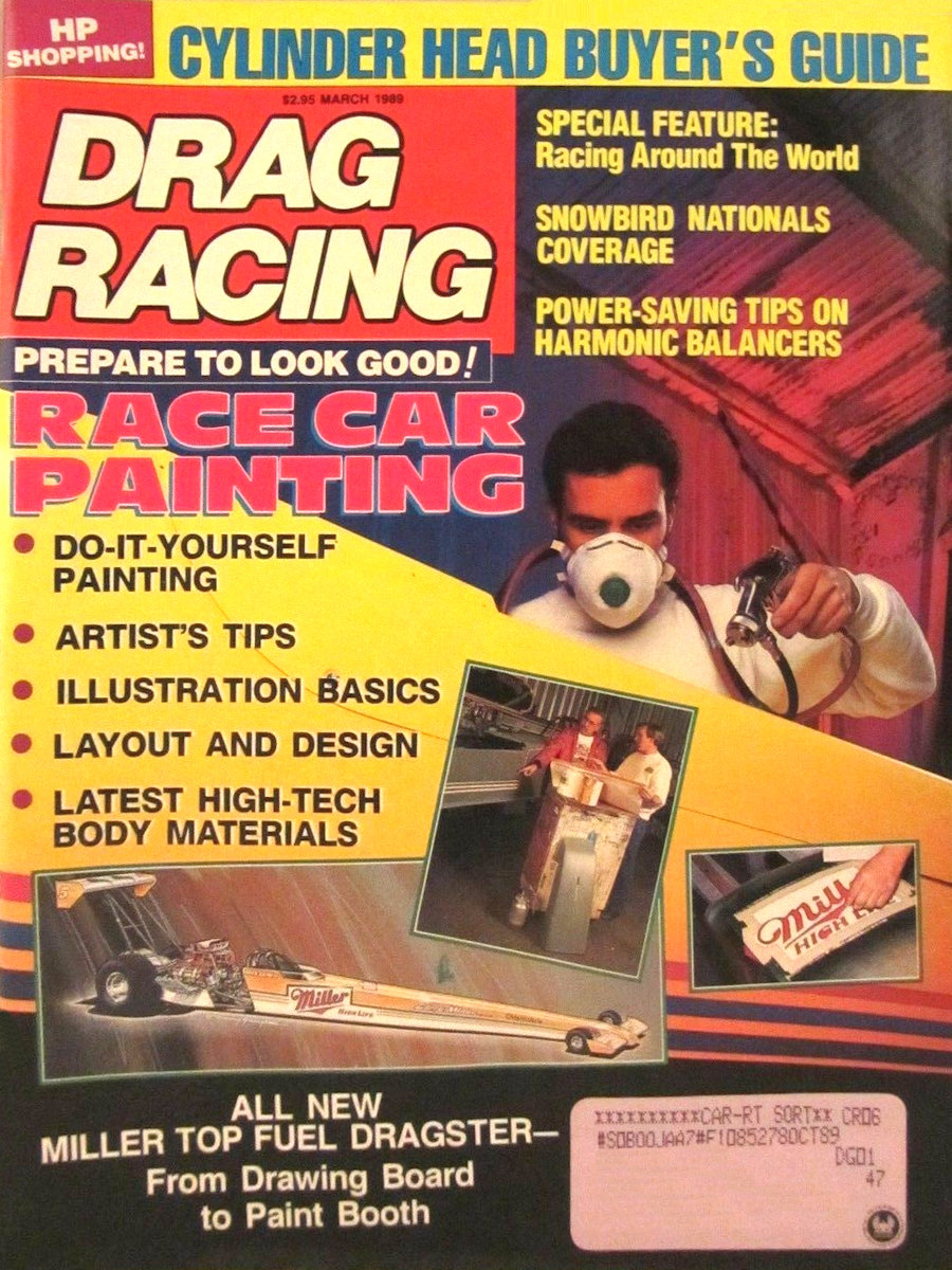 Petersen Drag Racing Mar March 1989