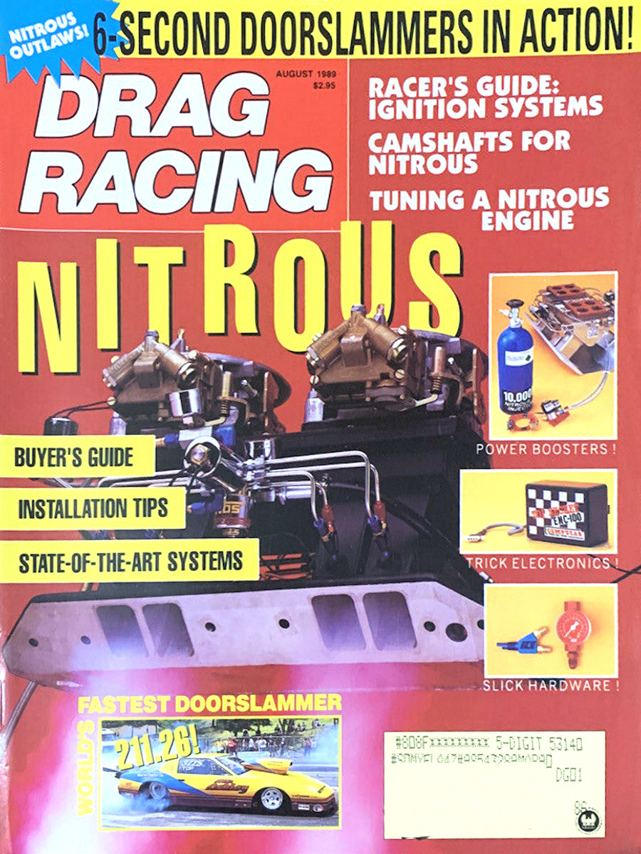 Petersen Drag Racing Aug August 1989