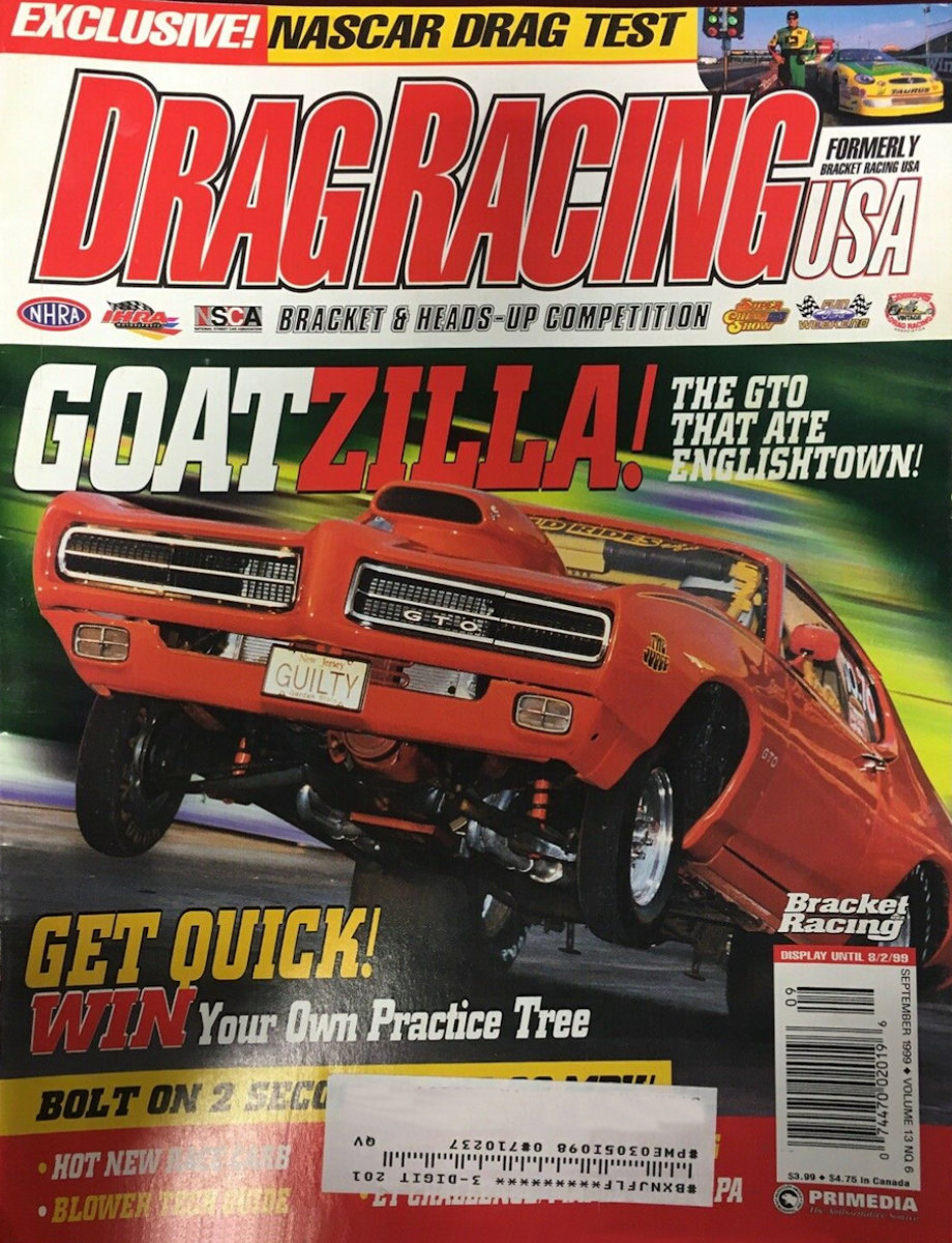 Drag Racing USA Sept September 1999 