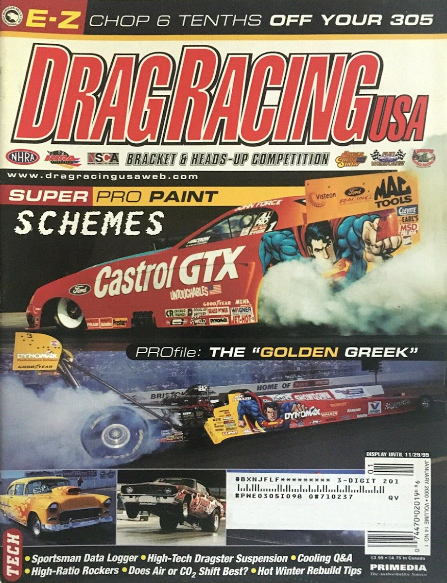 Drag Racing USA Jan January 2000 