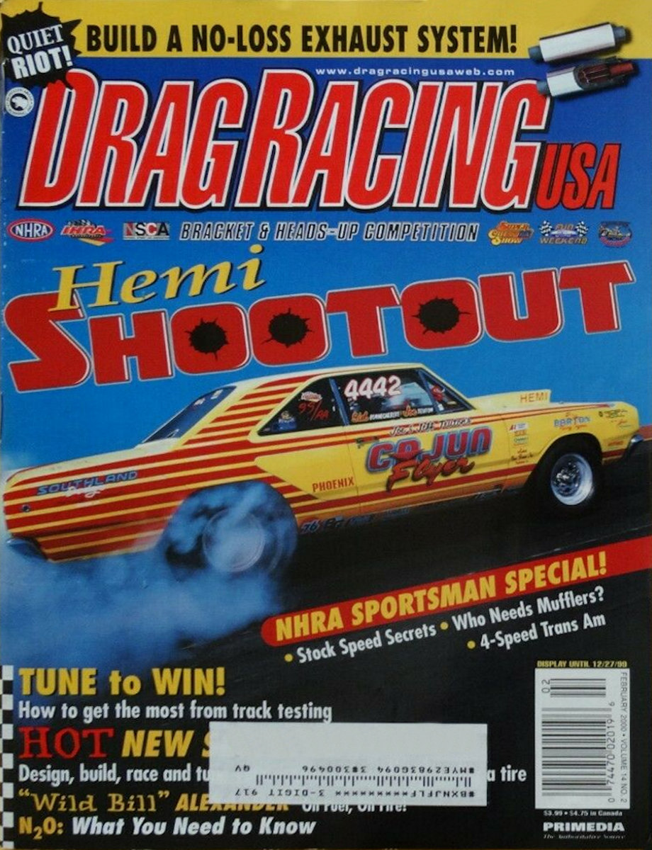 Drag Racing USA Feb February 2000 