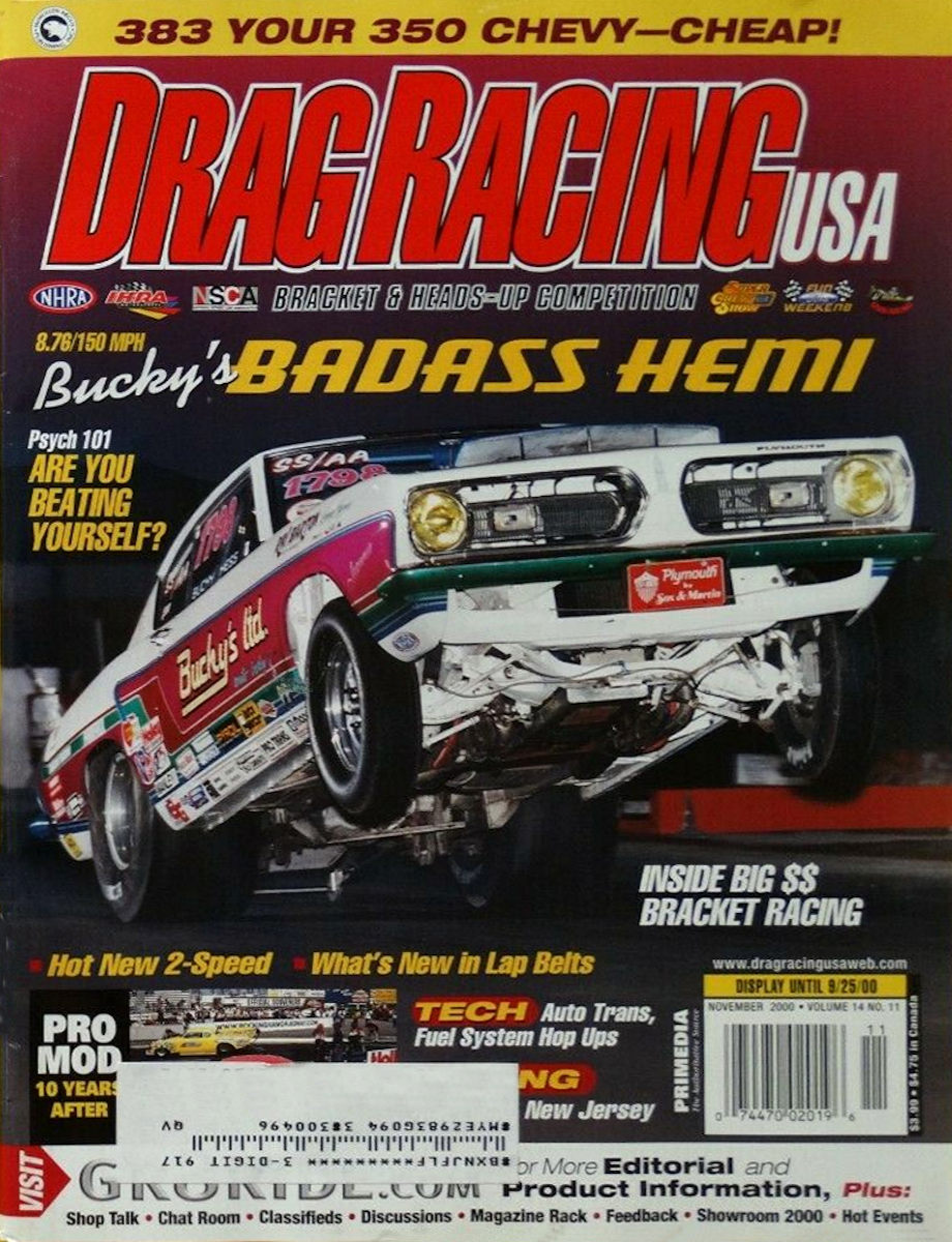 Drag Racing USA Nov November 2000 