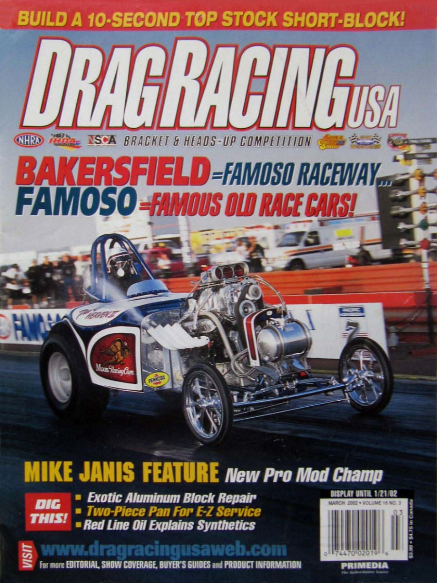 Drag Racing USA Mar March 2002