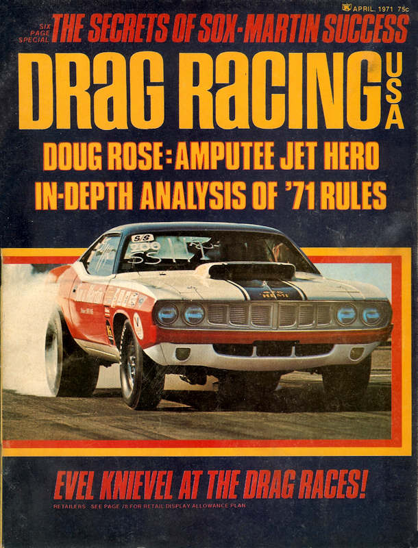 Drag Racing USA Apr April 1971 
