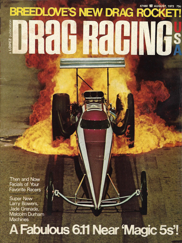 Drag Racing USA Aug August 1972 