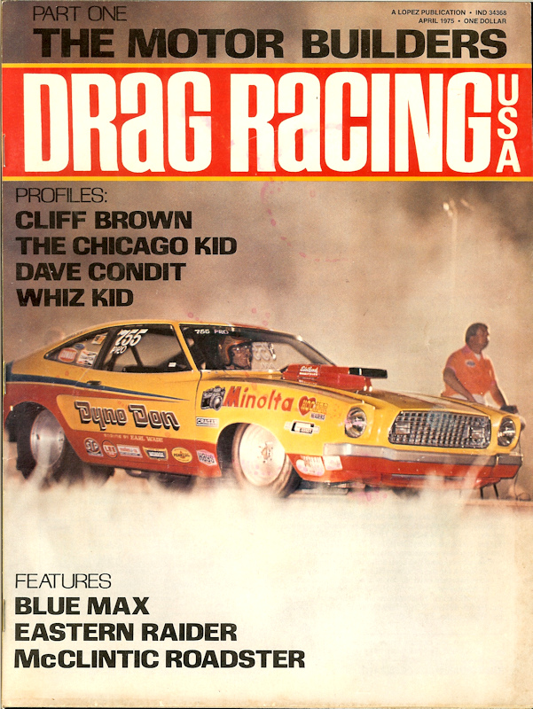 Drag Racing USA Apr April 1975 