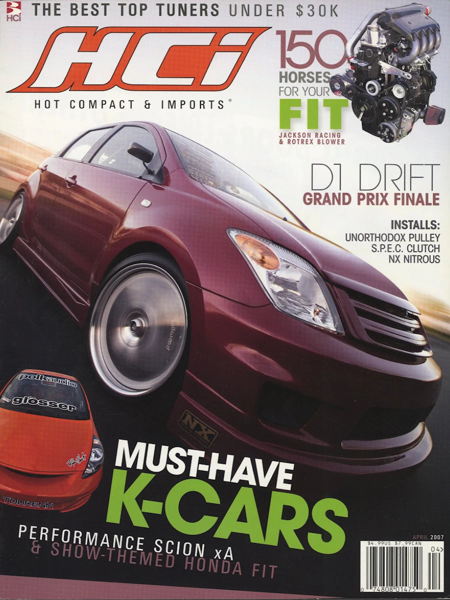 Hot Compacts Imports Apr April 2007