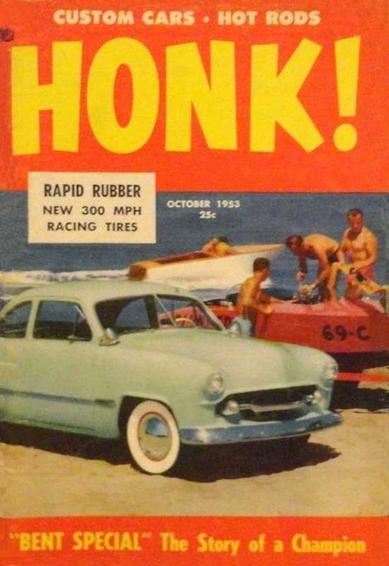 Honk Oct October 1953 