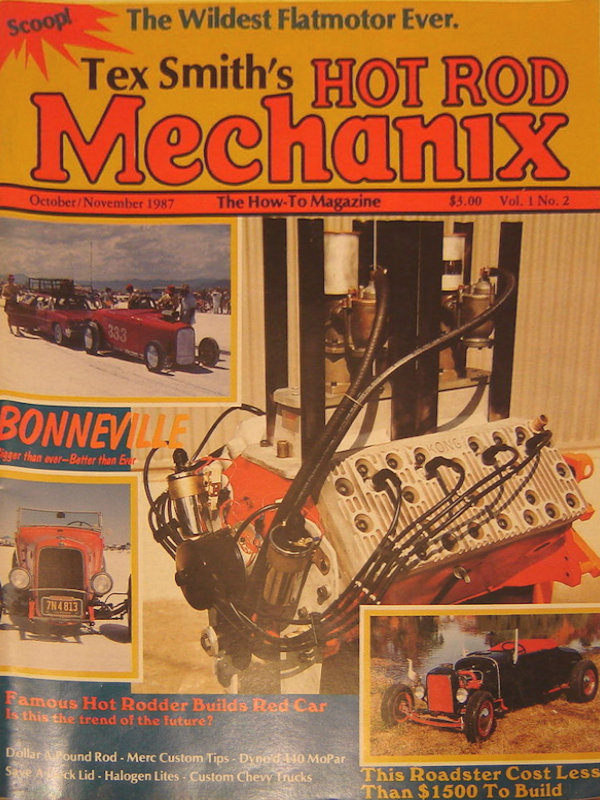 Hot Rod Mechanix Oct October November Nov 1987