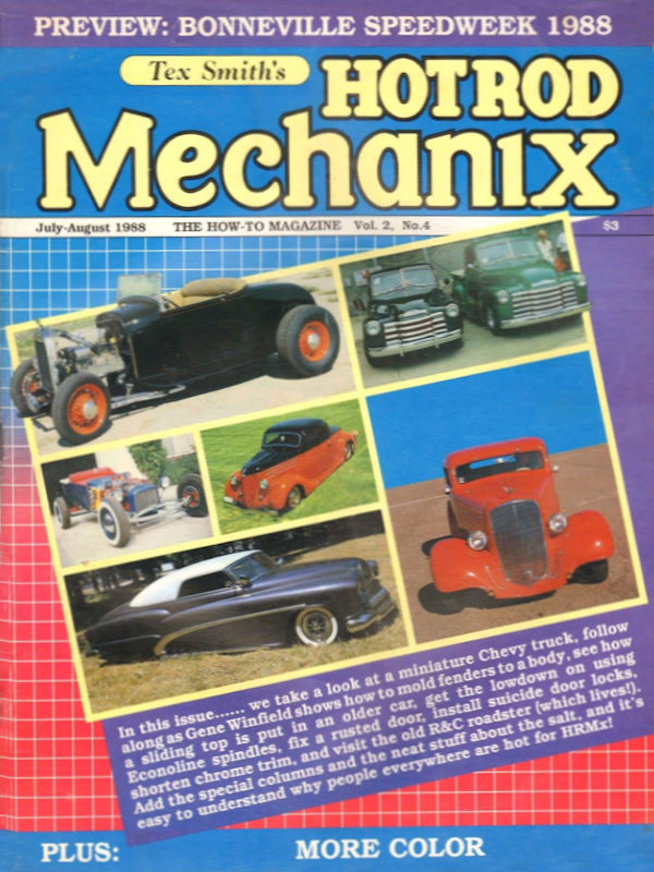 Hot Rod Mechanix July August Aug 1988