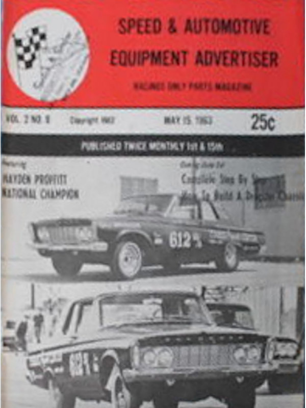 Parts Illustrated May 15, 1963