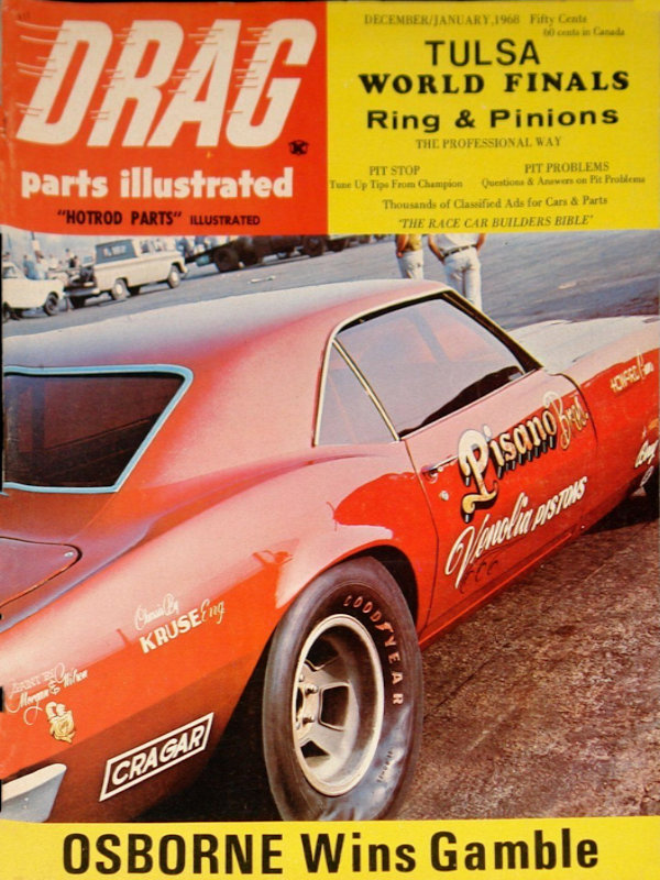 Drag Parts Illustrated Dec December 1967 