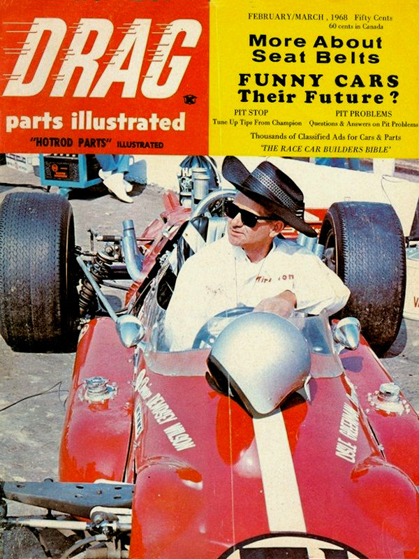Drag Parts Illustrated Feb February March Mar 1968