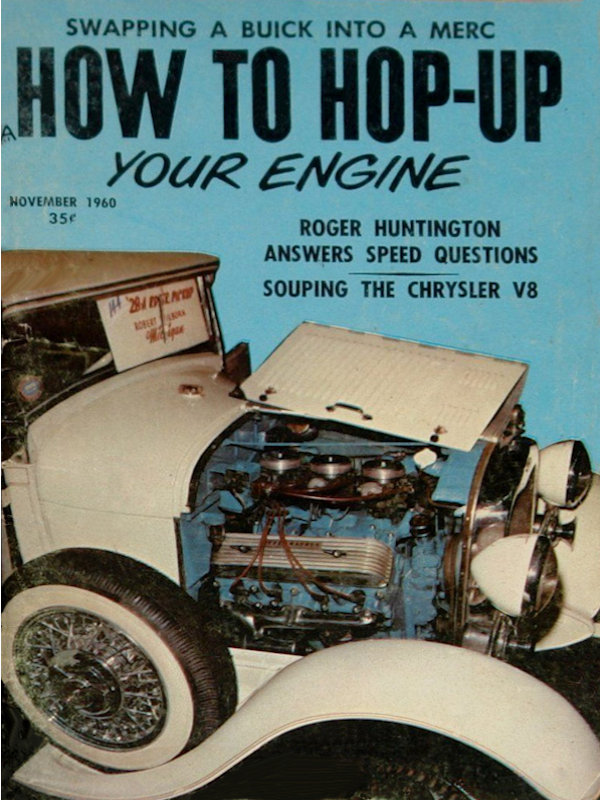 How To Hop Up Nov November 1960 