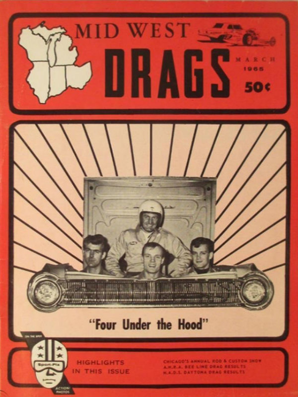 Midwest Drags Mar March 1965
