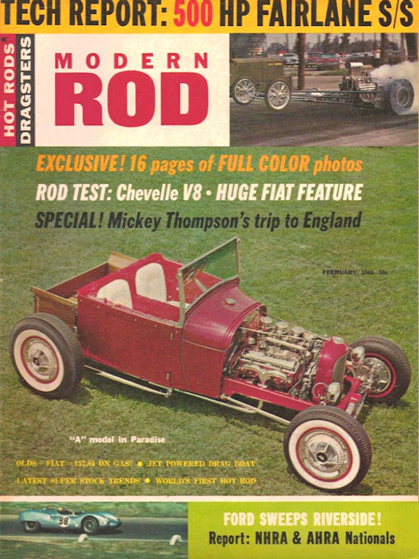 Modern Rod Feb February 1964 