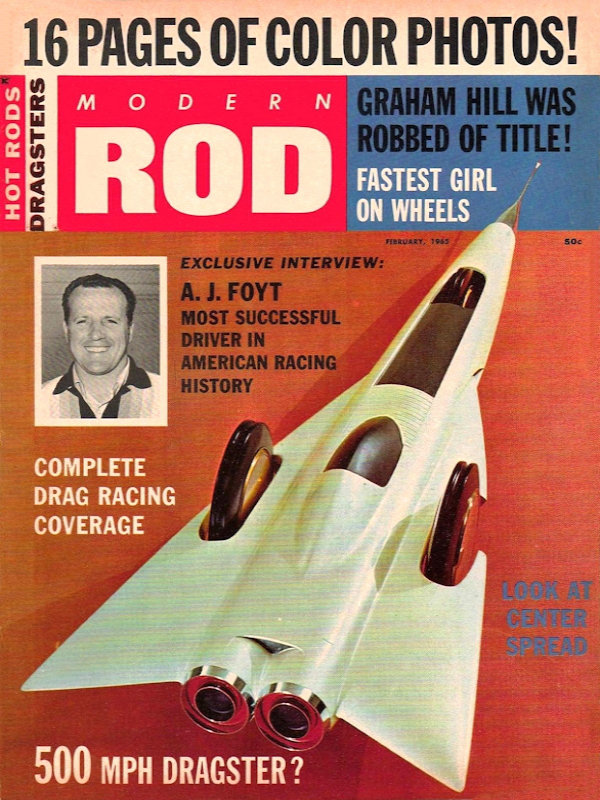 Modern Rod Feb February 1965 