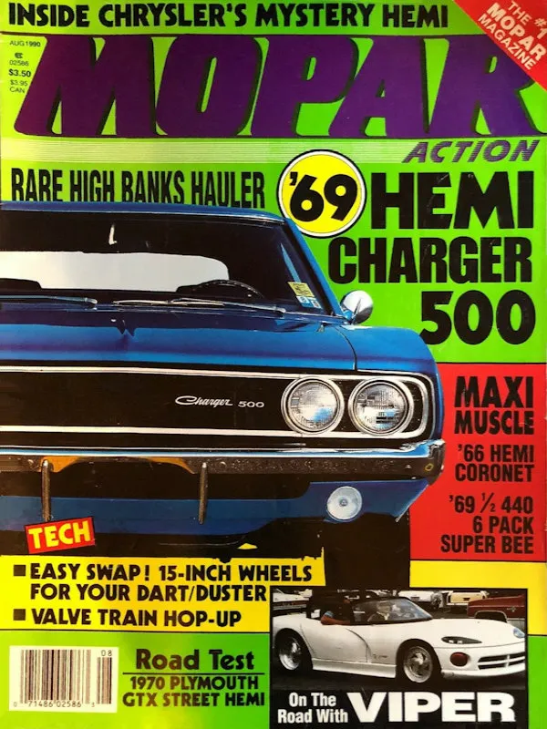 Mopar Action Aug August 1990