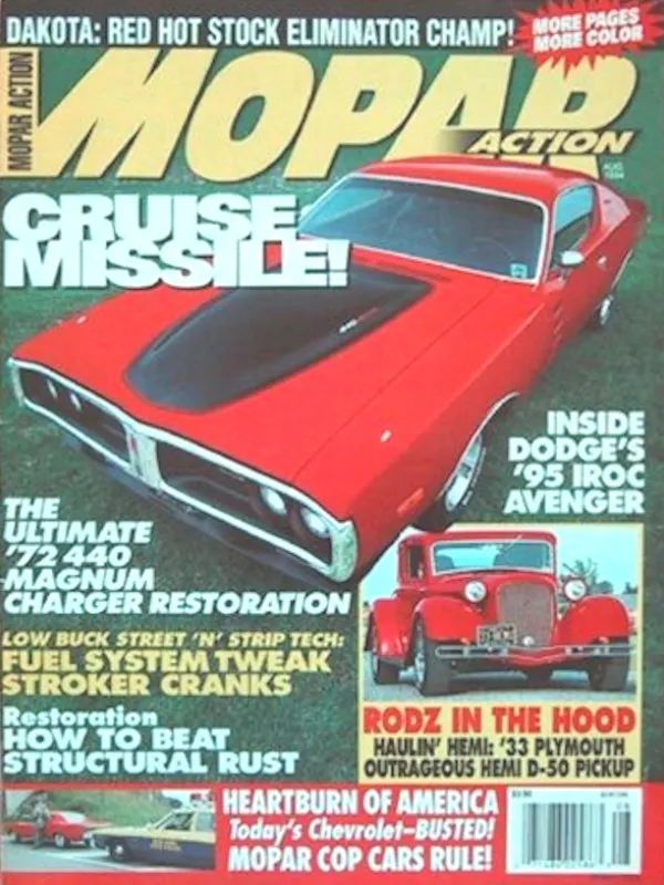 Mopar Action Aug August 1994