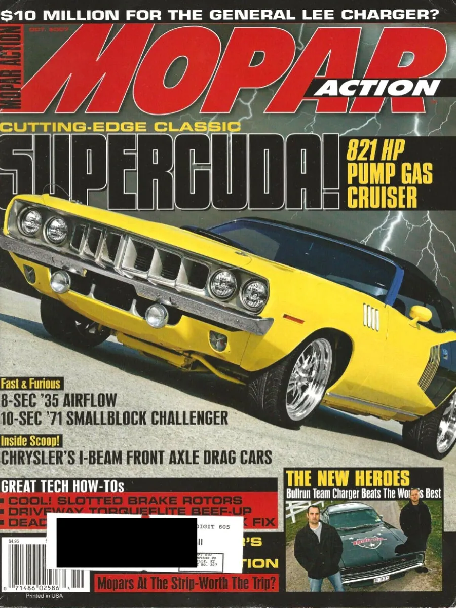 Mopar Action Oct October 2007