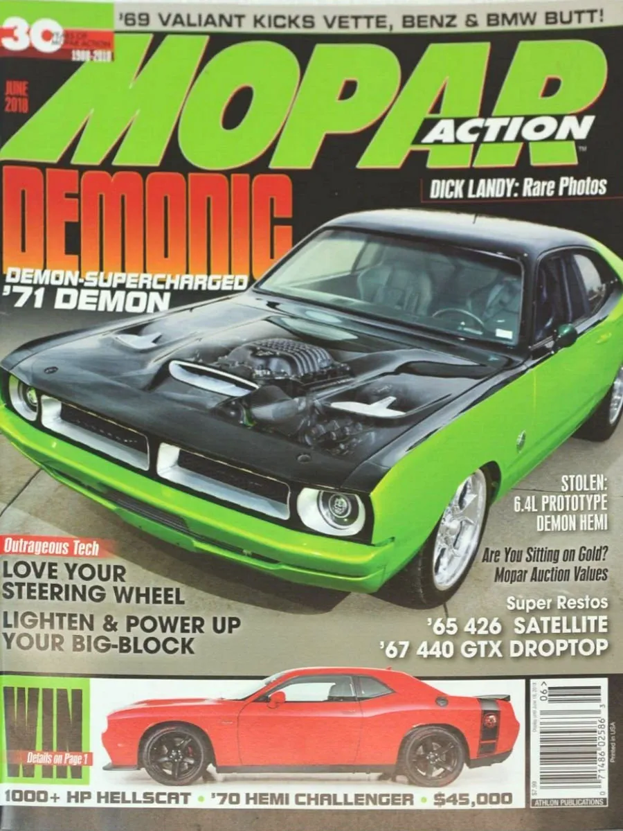 Mopar Action June Jun 2018