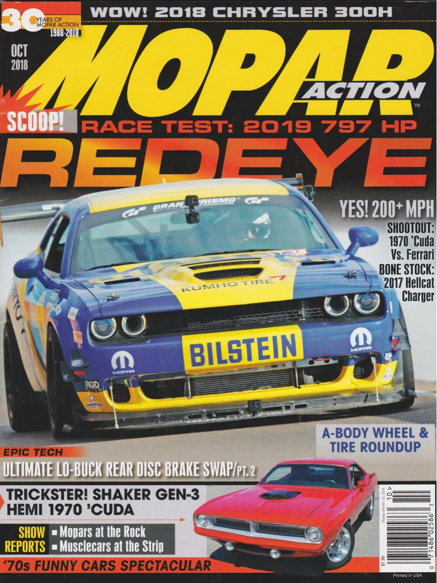 Mopar Action Oct October 2018