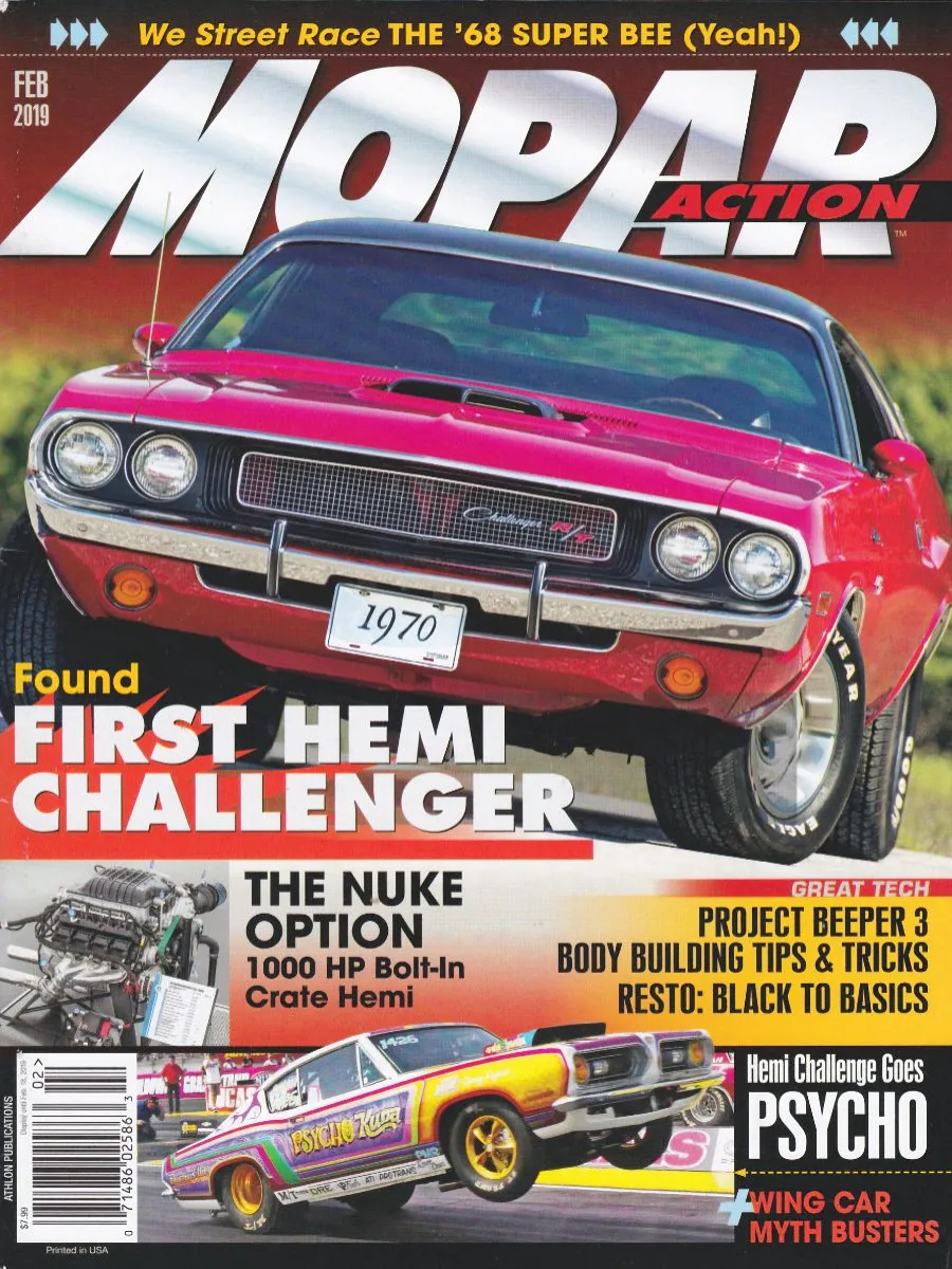 Mopar Action Feb February 2019