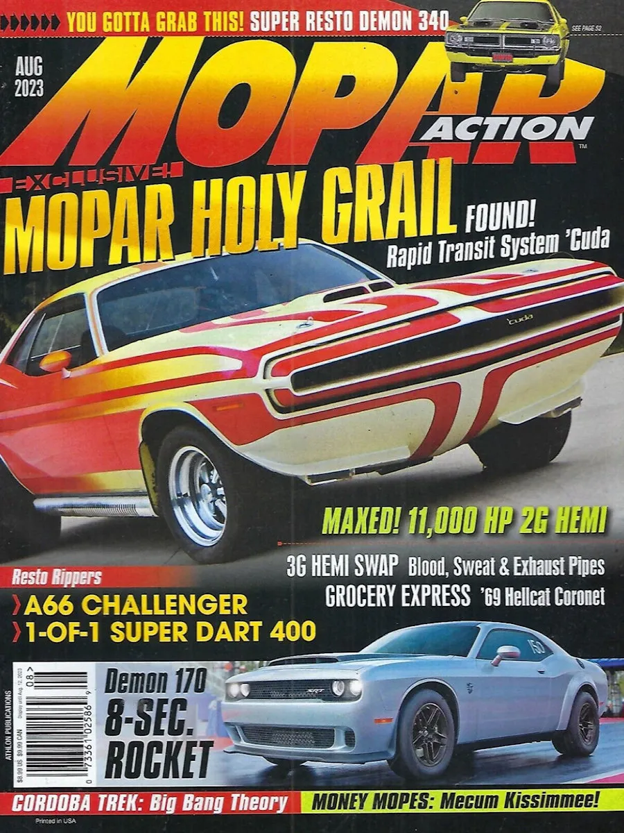 Mopar Action Aug August 2023